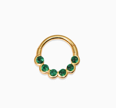 Luna Emerald Clicker Hoop