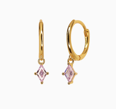 CHARLOTTE Alexandrite Hoops - eyrful