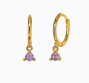 ELISE Alexandrite Hoops