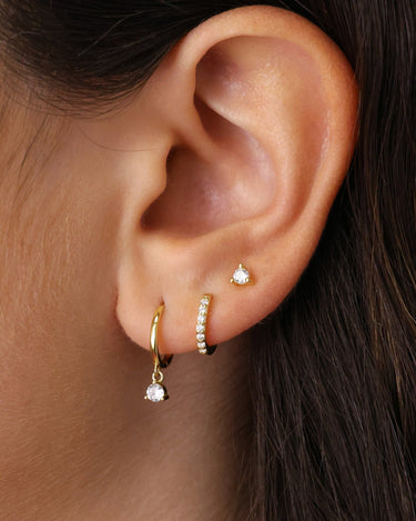 elise diamond earring set | eyrful