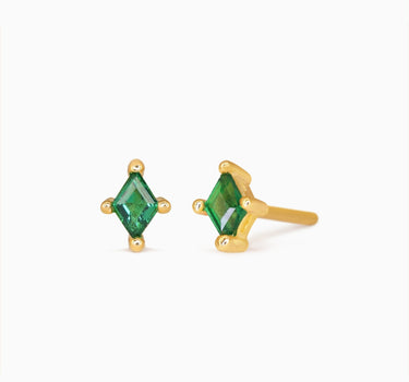 Emerald Cut Studs - eyrful