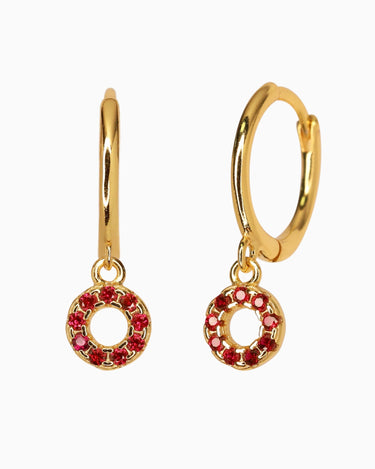 ESTHER Ruby Hoops - eyrful