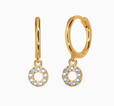 ESTHER Zircon Hoops - eyrful