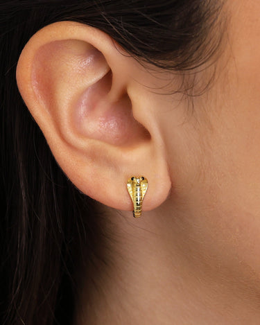 King Cobra Hoop Earring - eyrful