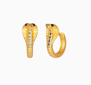 King Cobra Hoop Earring - eyrful