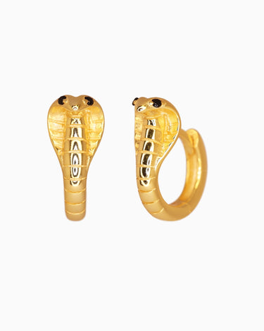 King Cobra Hoop Earring - eyrful