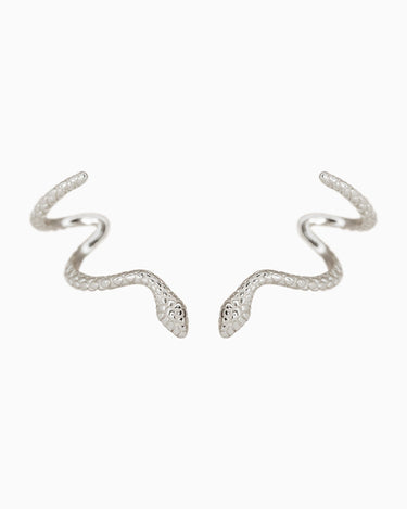 Serpent Ear Climber Studs - eyrful