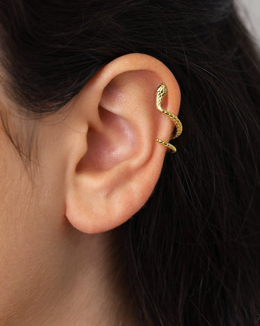 Serpent Ear Climber Studs - eyrful