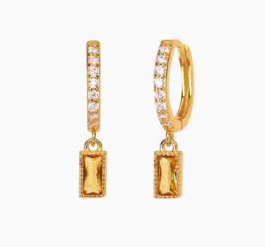 TAYLOR Topaz Hoops - eyrful