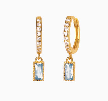 TAYLOR Zircon Hoops - eyrful