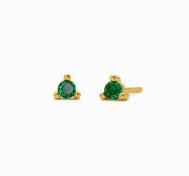 TOBI Emerald Studs - eyrful