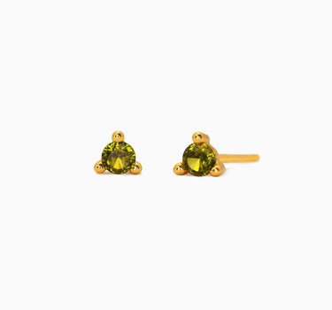 TOBI Peridot Studs - eyrful