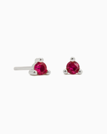 TOBI Ruby Studs - eyrful