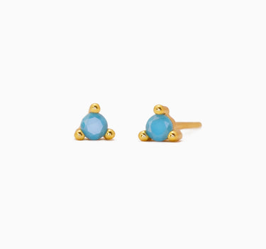 TOBI Turquoise Studs - eyrful