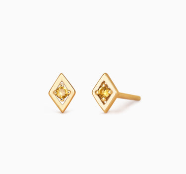 Topaz Geometric Studs - eyrful