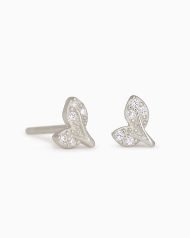 Twin Leaf Studs - eyrful