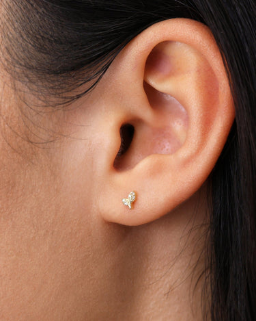 Twin Leaf Studs - eyrful